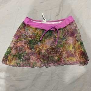 Sand n sun girls swim skirt cover up sheer size large